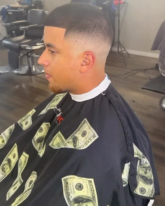 Clean low taper fade